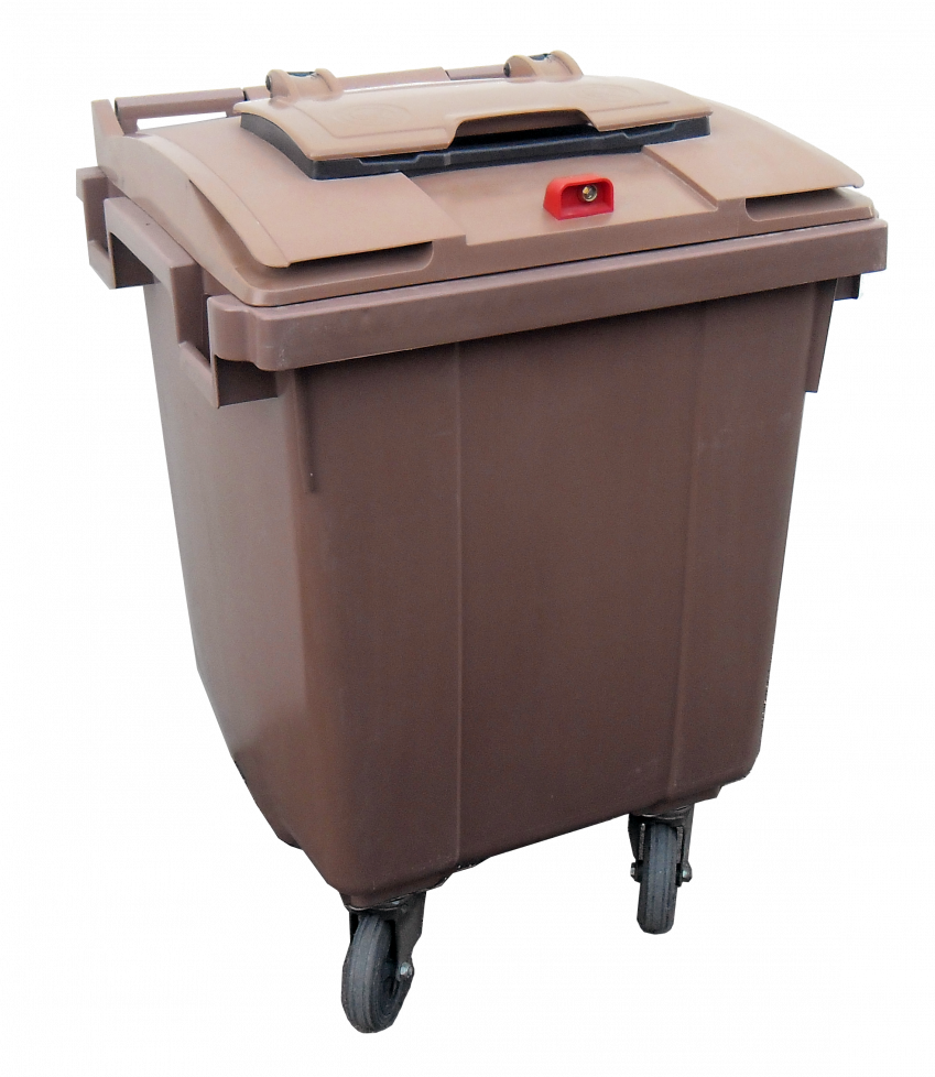 Contenedor 400L Orgánica con sobretapa