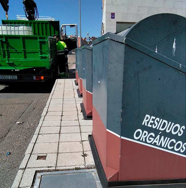 Reparación contenedores soterrados valladolid